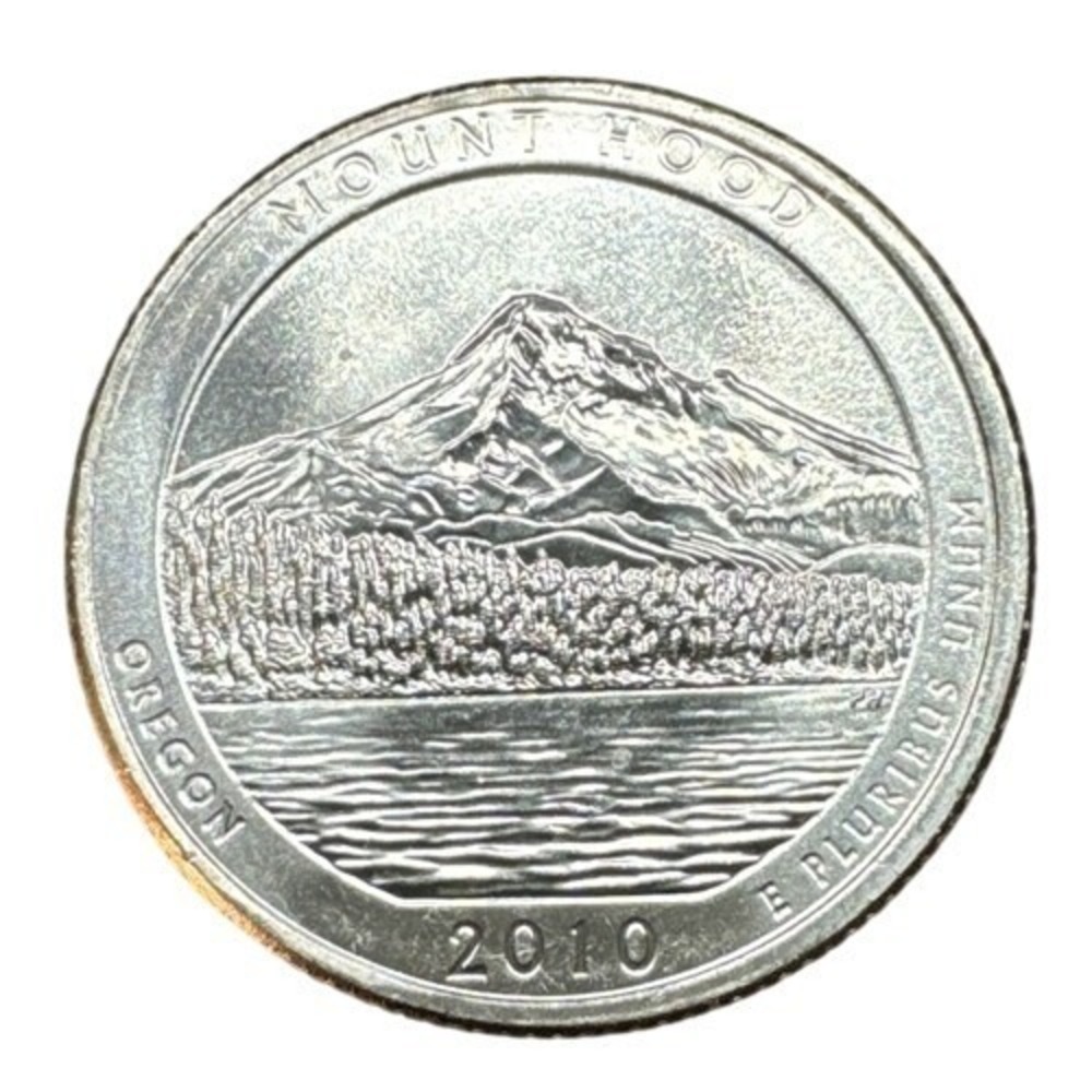 2010 P Mount Hood Oregon Washington Quarter ATB Series Brilliant Uncirculated BU